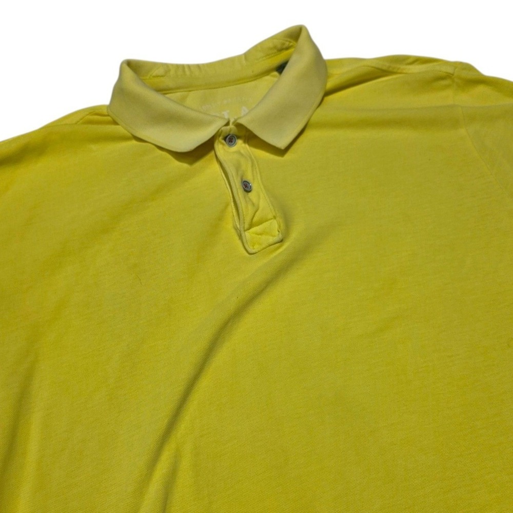 Tommy Bahama Relax Polo Shirt Short Sleeve Casual Everyday Top Yellow XL